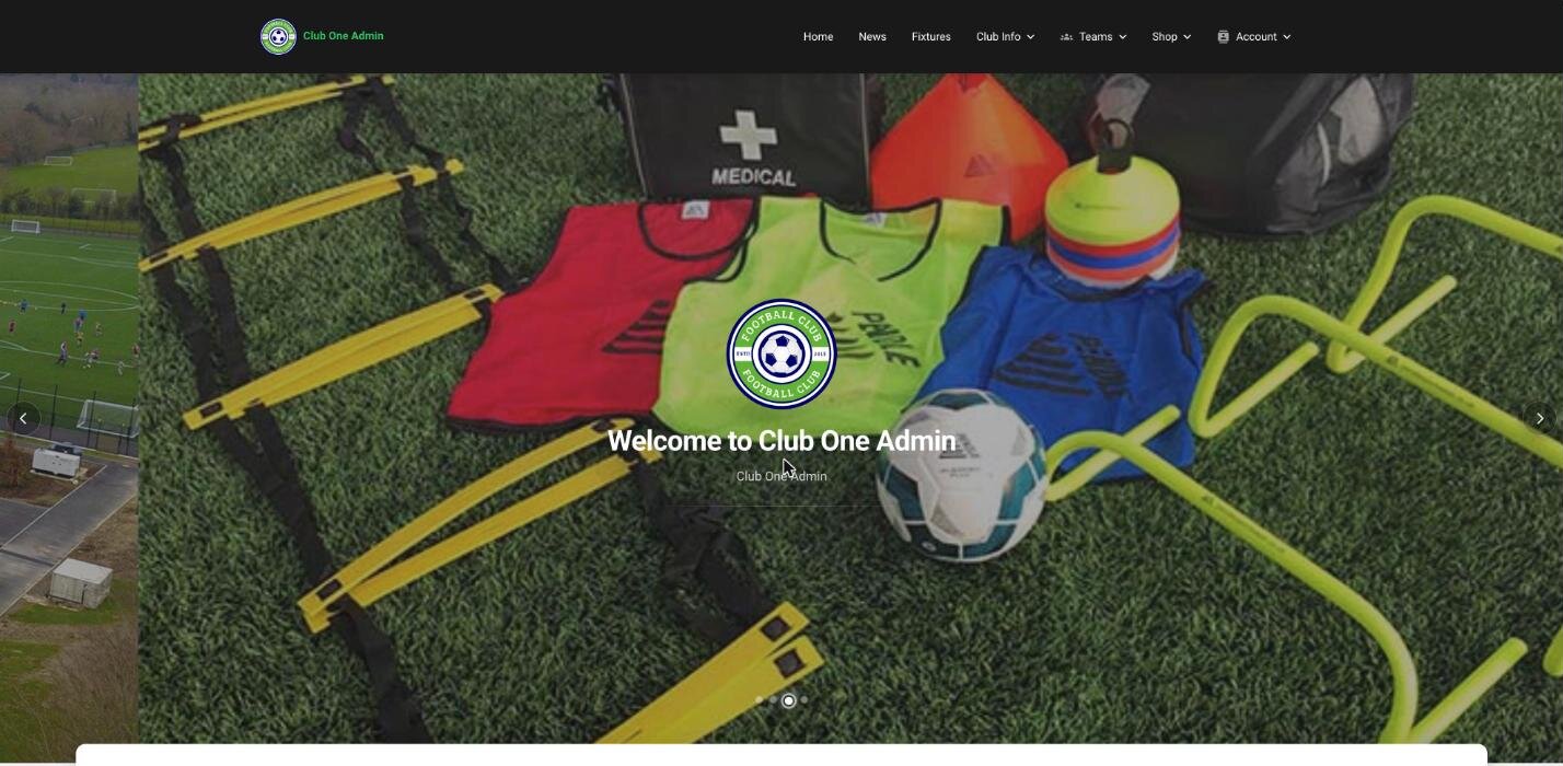 A club website