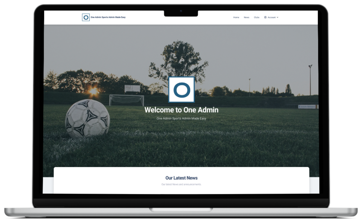 One Admin Sports Admin Made Easy